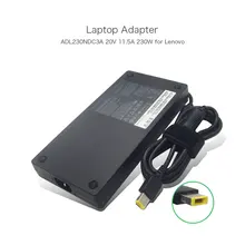 20V 11.5A 230W Delta адаптеры питания для lenovo ADL230NDC3A 5A10H28357 SA10E75804 00HM626 тонкая форма USB зарядное устройство для ноутбука