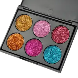 Макияж Тени Долгое пигмент Красочные Shimmer Shine Водонепроницаемый макияж блеск глаз тени Maquiagem для Women2018R7