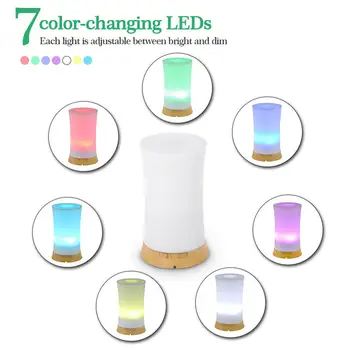 

Colorful Creative Aroma Humidifier Wood Grain Aromatherapy Machine Household Environmental Humidifier #4J02
