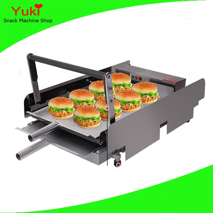 Hamburger Machine Hamburger Bun Toaster Hamburger Grill Machine Steamed