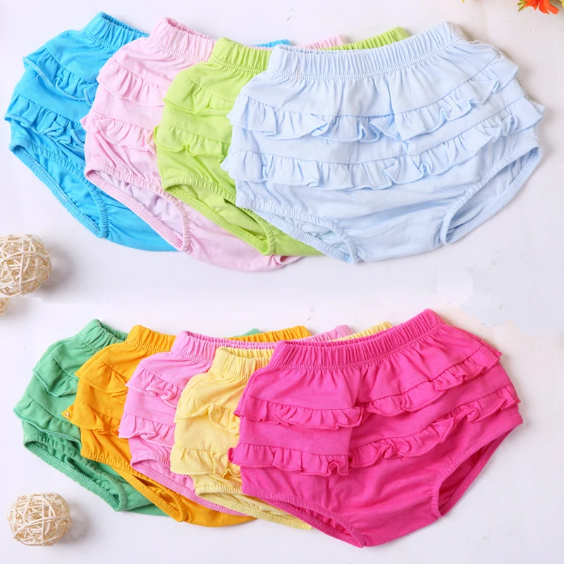 

Baby shorts lace pants boys and girl's boxers baby summer soft and thin baby children pants stripes and solid colors shorts