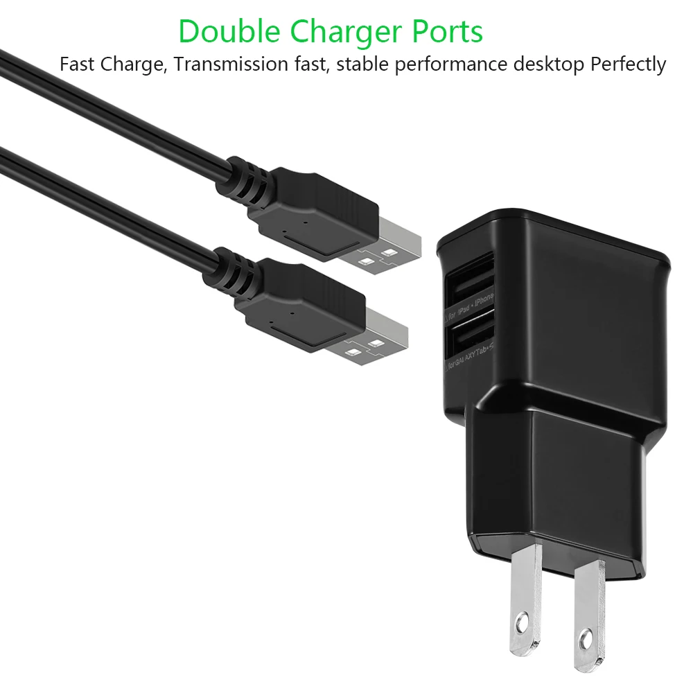 الولايات المكونات 5 فولت 2a 2 منافذ مزدوجة مزدوجة usb الطاقة ac جدار شاحن السفر محول ل فون سامسونج الهواتف الذكية و الكمبيوتر اللوحي الولايات المكونات 5 فولت 2a 2 منافذ مزدوجة مزدوجة usb الطاقة ac جدار شاحن السفر محول ل فون سامسونج الهواتف الذكية و الكمبيوتر اللوحي