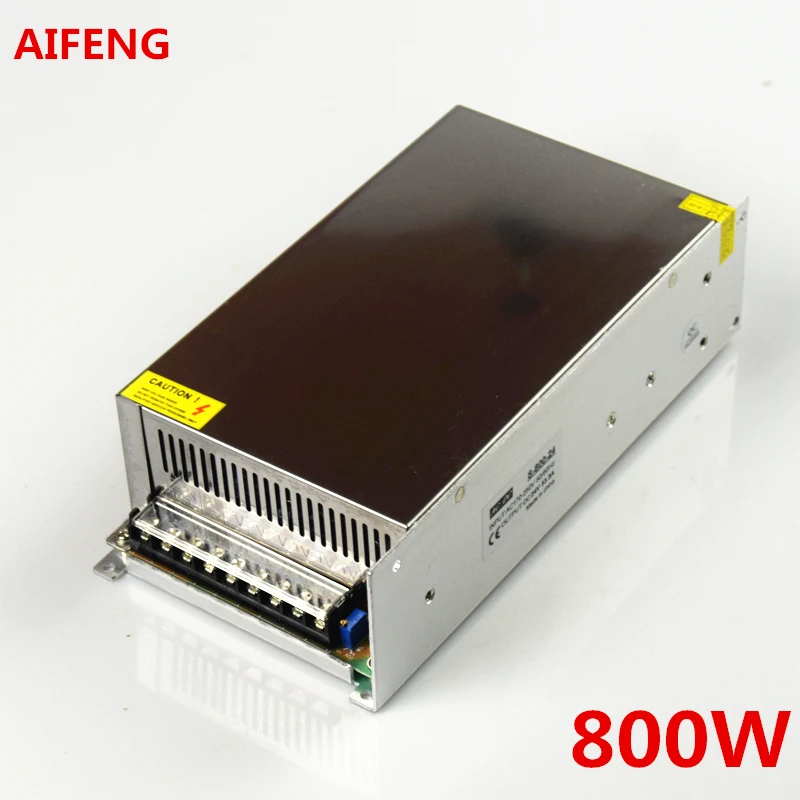 

Aifeng 12v/24v/48v 800w Switching Power Supply Source Transformer For Electronics Led Strip Ac To Dc Source 12v 24v 48v