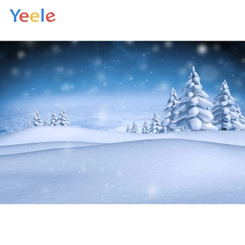 

Yeele Winter Landscape Mount Tree Snow Room Decor Photography Backdrops Personalized Photographic Backgrounds For Photo Studio