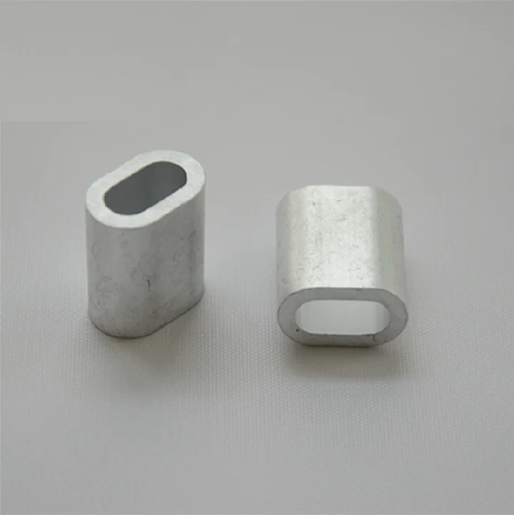 500pcs (0.5mm) Aluminum Cable Crimps Sleeves Ferrule Stops for Snare Wire Rope Clip Fittings | Обустройство дома