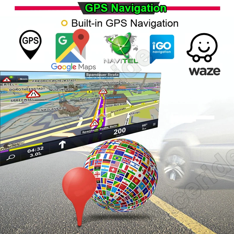 Discount 9" Android 7.1 Car GPS Navigation for VW Volkswagen SKODA GOLF 5 Golf 6 POLO PASSAT B5 B6 JETTA TIGUAN dvd player BT Wifi 4