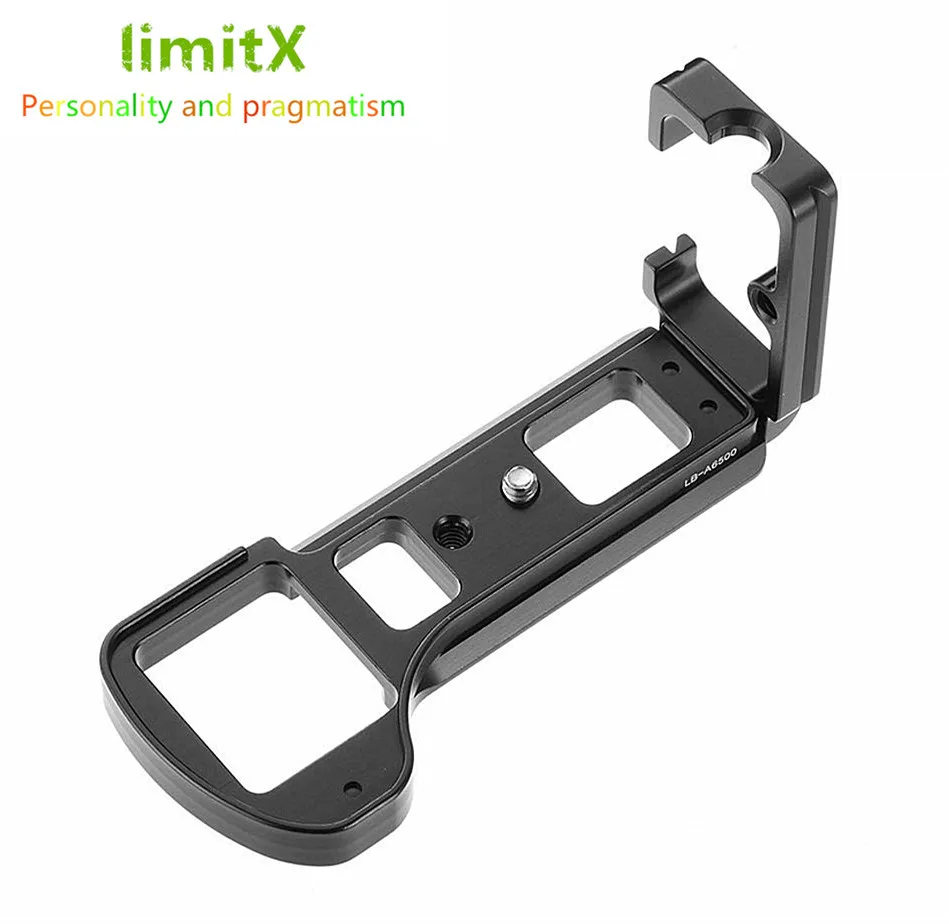 

Quick Release L Plate Bracket Holder Hand Grip for Sony Alpha A6500 Digital Camera for Arca Swiss Tripod Head
