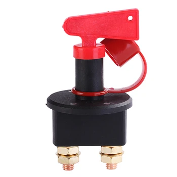 

Car Battery Disconnect Switch Power Isolator Cut Off Kill Switch + 2 Removable Keys For Marine ATV Truck Boat Car Accessories