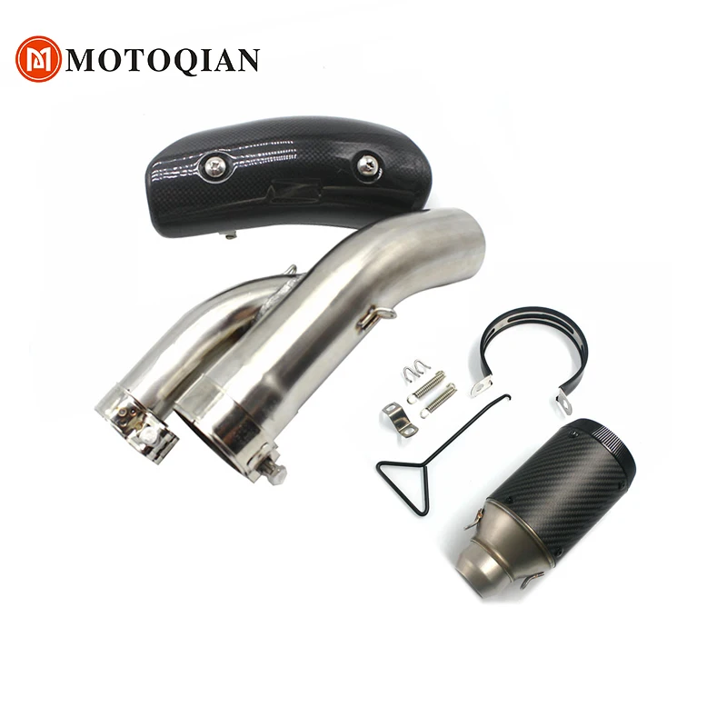 

Fit For BMW S1000RR 2018 2017 Escape Muffler Exhaust & Room Motorbike Parts Exhaust Covers dB Killer Motorcycle Accessories