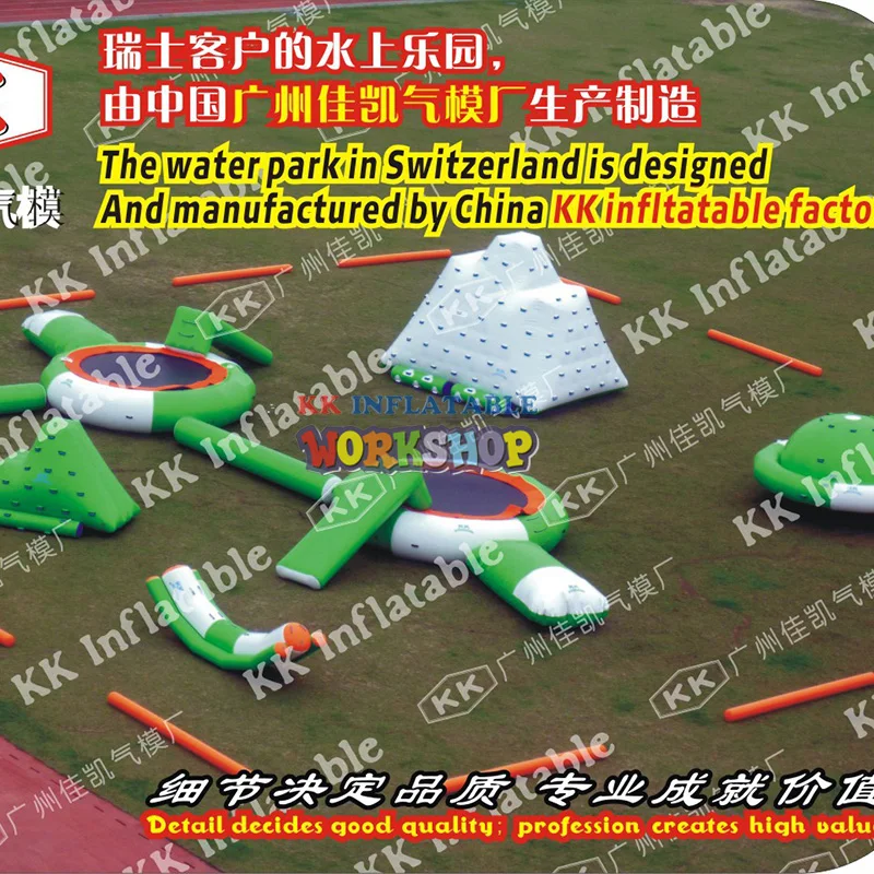 

Customization of Water Inflatable Floating Paradise park