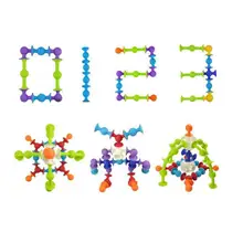 Kids Baby Building Blocks Assembled Silicone Sucker Suction Cup Funny Construction font b Toys b font