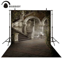 Allenjoy Background for photo Stairs indoors flower vintage arches palace Background for photo camera fotografica profissional