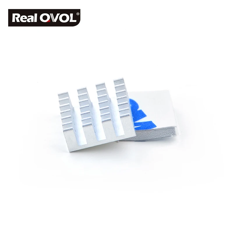 RealQvol NanoPi2/NanoPi2 Fire NanoPi M1/M2-Pure алюминиевый радиатор с 3 м термопастой