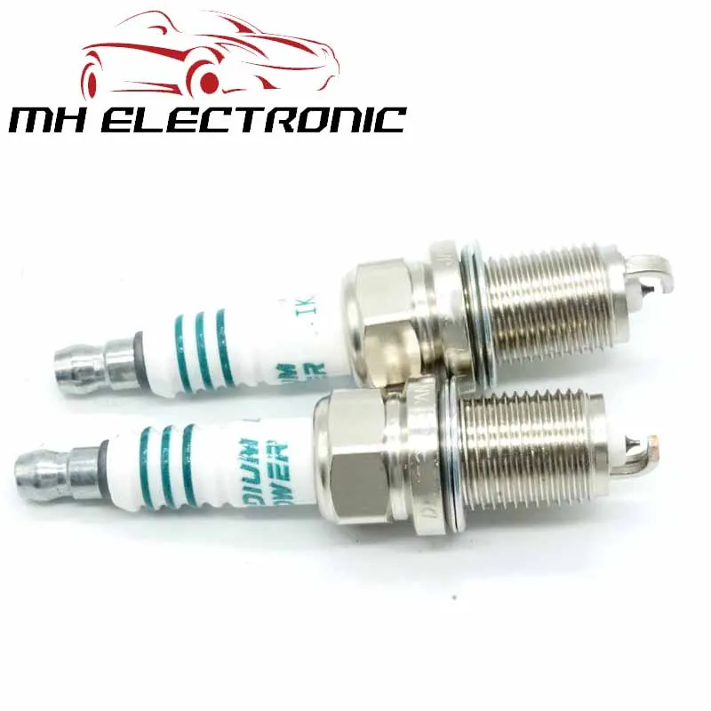 

MH ELECTRONIC High Quality New 2 PCS/LOT IK20 5304 IK20-5304 IK205304 Iridium Spark Plug For Volkswagen Mitsubishi Toyota Audi