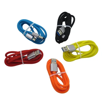 

50pcs/lot 1M 3FT Fast Charging Sync Data USB 3.1 Type C Cable for Huawei Samsung Macbook Type C Devices