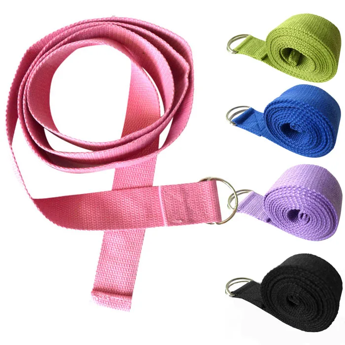 New Adjustable Sport Stretch Strap Women Training Belt D Ring Belts Gym Waist Leg Fitness