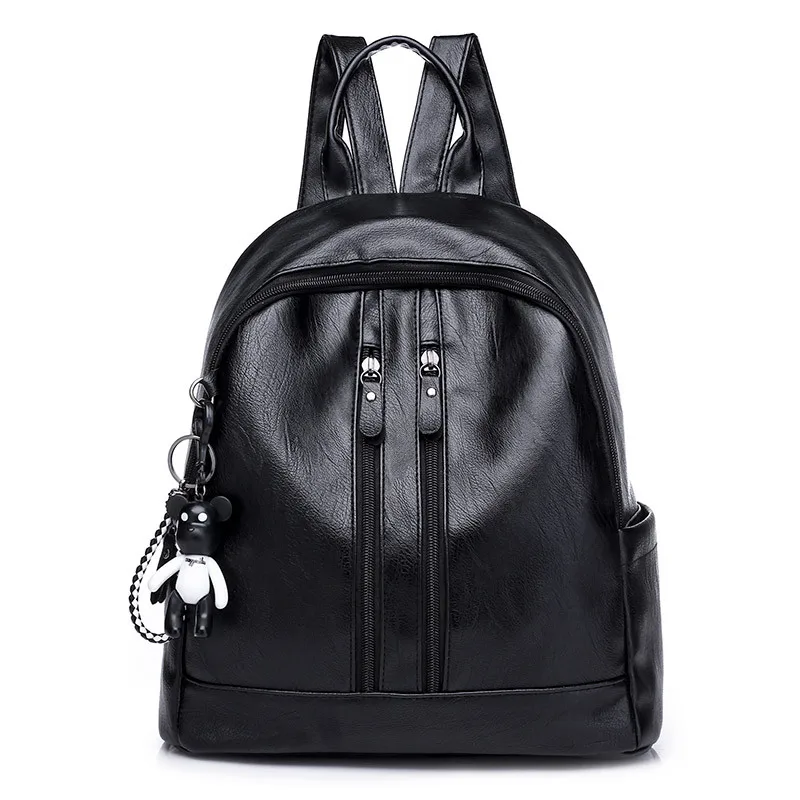 

women Backpack For Traveling Large Size soft leather multi-function bag pu leather ladies shoulder bags High Capacity packback