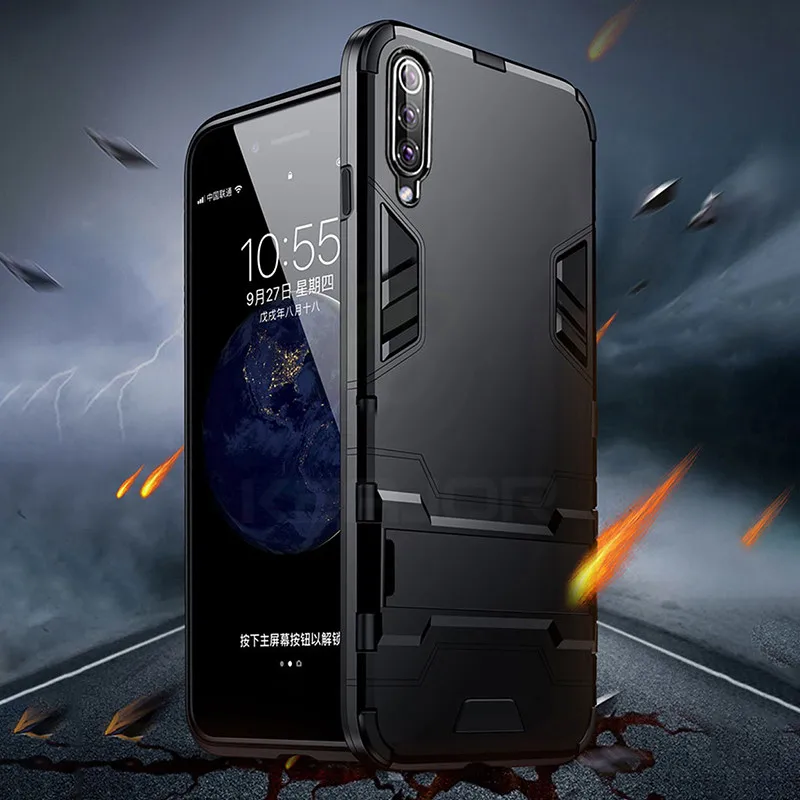 

Keajor case For Samsung A70 Case TPU+PC Hard Plastic with Stand Dual Hybrid Cover On For Samsung Galaxy A40 A50 S10 Plus S10e
