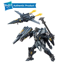Hasbro Transformers Toys The Last Knight Premier Edition Leader Class Megatron Decepticon Action Figure Collection Model Dolls transformers toys the last knight premier edition steelbane deluxe dinobot slug autobot sqweeks action figures collection model