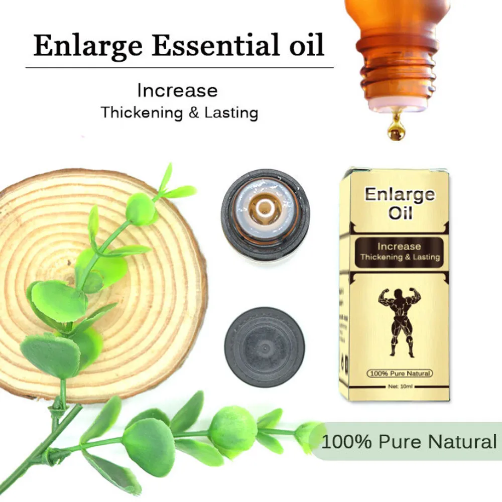 Sex Enlargement Essential Enlarge Oil Pure Natural Bigger Longer Delay Sex Products For Men Thickening Lasting Pumps Enlargers