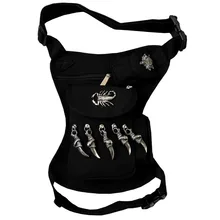 Стимпанк гонки падение Защитная омуниция мотоциклиста открытый Байкер Велоспорт бедра мешок