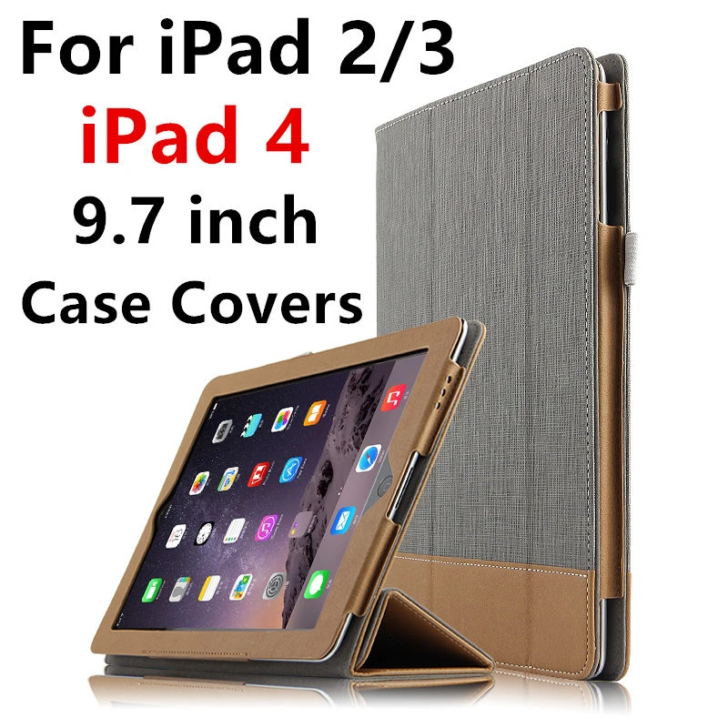 Case For Apple iPad 4 iPad3 iPad2 Protective Smart cover Protector Leather  PU Tablet For iPad4 iPad 3 2 Sleeve Covers 9.7 inch|case for apple|smart  covercase for ipad - AliExpress