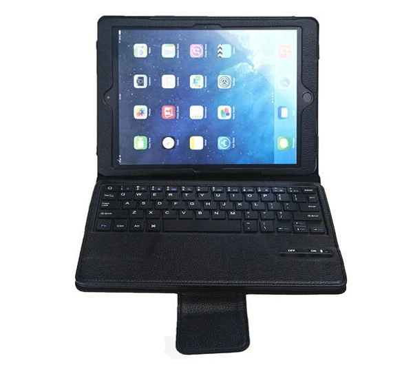 

Detachable Removable Wireless Bluetooth Keyboard Leather Stand Case Cover For Apple iPad Air A1474 A1475 A1476 A1566 A1567 9.7