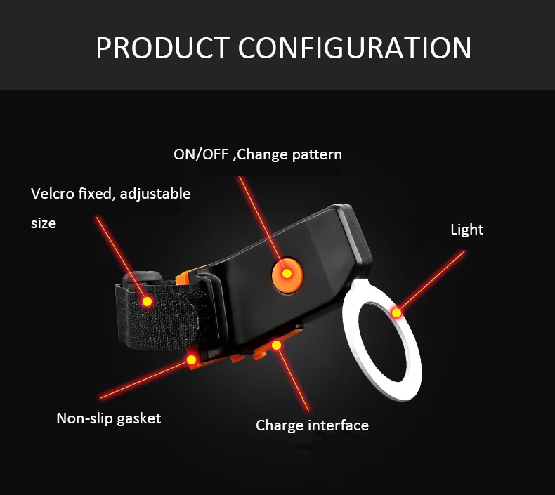 Маленький умный задний фонарь USB перезаряжаемая литиевая батарея Созвездие велосипедная часть Ebike Мерцающая безопасность горный велосипед