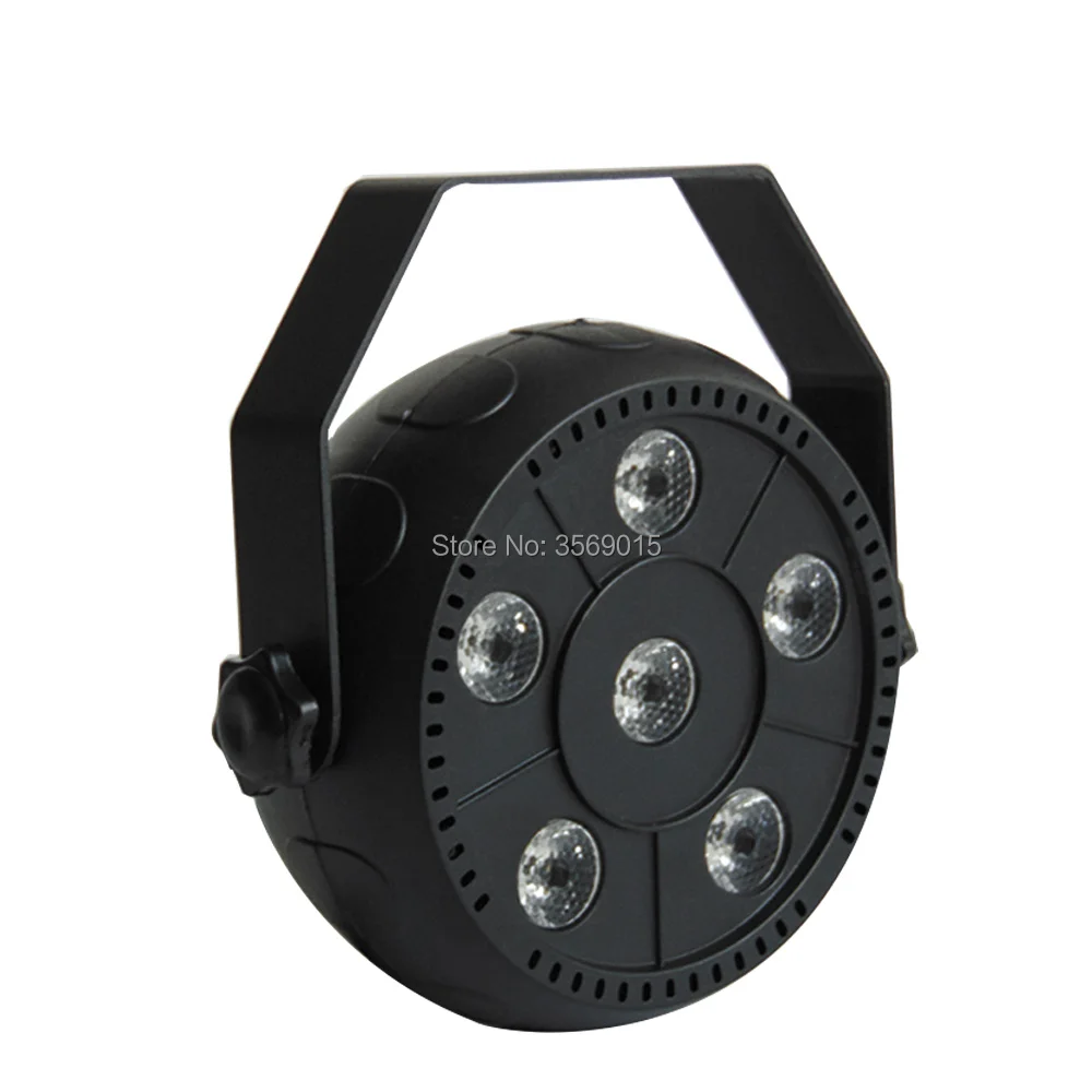 Плоский 6 Led Par сценический свет RGB 36 Вт Дискотека для вечеринки лазерные Dmx Luz DJ
