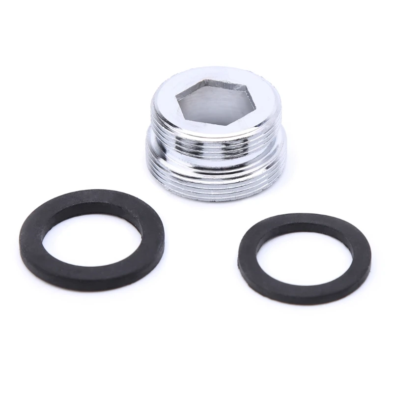 New High quality Solid Metal Adaptor Outside Thread Water Saving Kitchen Faucet Tap Aerator Connector