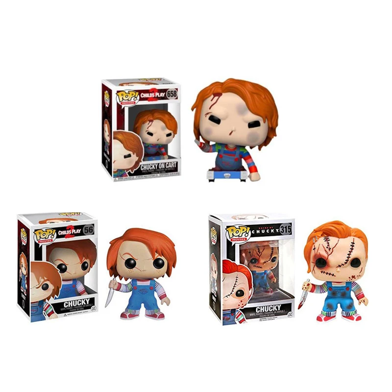 Funko pop детская игровая игрушка Чаки на тележке фигурки Куклы для детей