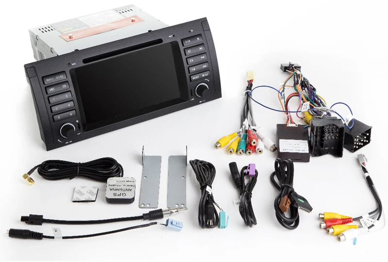 Excellent Liislee For BMW 5 E39 X5 E53 Stereo Radio 3G Canbus DVD Player BT GPS MAP Navigation 1080P HD Screen System Original NAVI Design 3