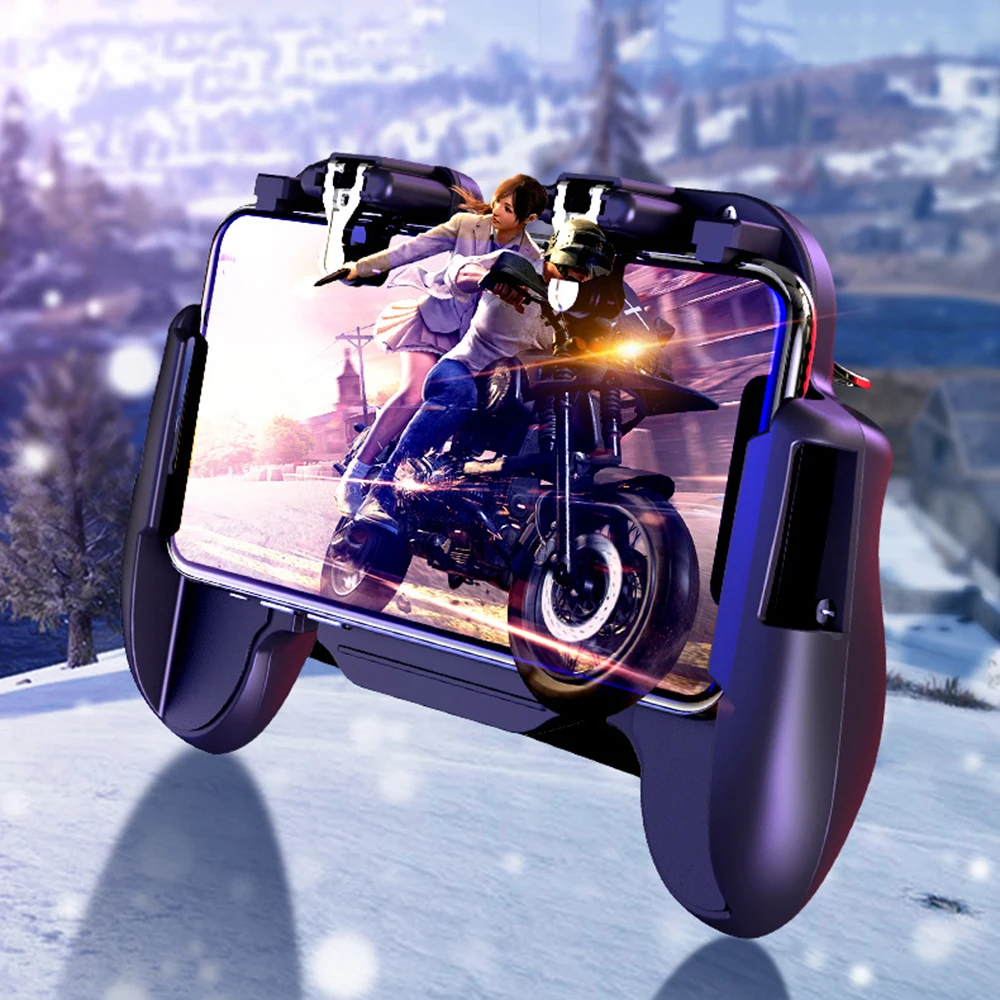  H5 3rd Generation Gaming Trigger for PUBG Gamepad Mobile Control Shooting Game Fire Buttons L1 R1 f