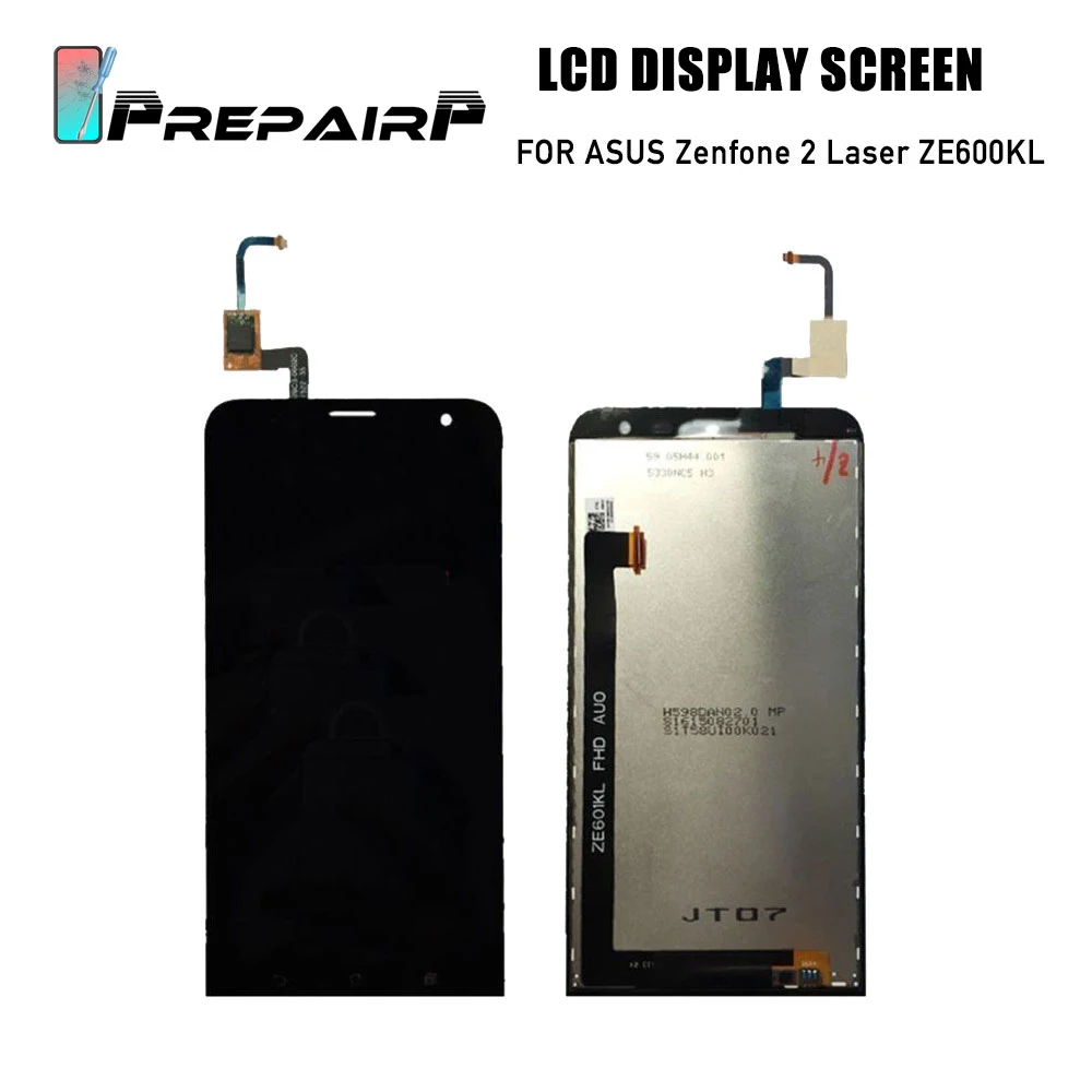 ЖК экран для Asus Zenfone 2 Laser Ze600kl дигитайзер сборка Z00md LCD с бесплатными