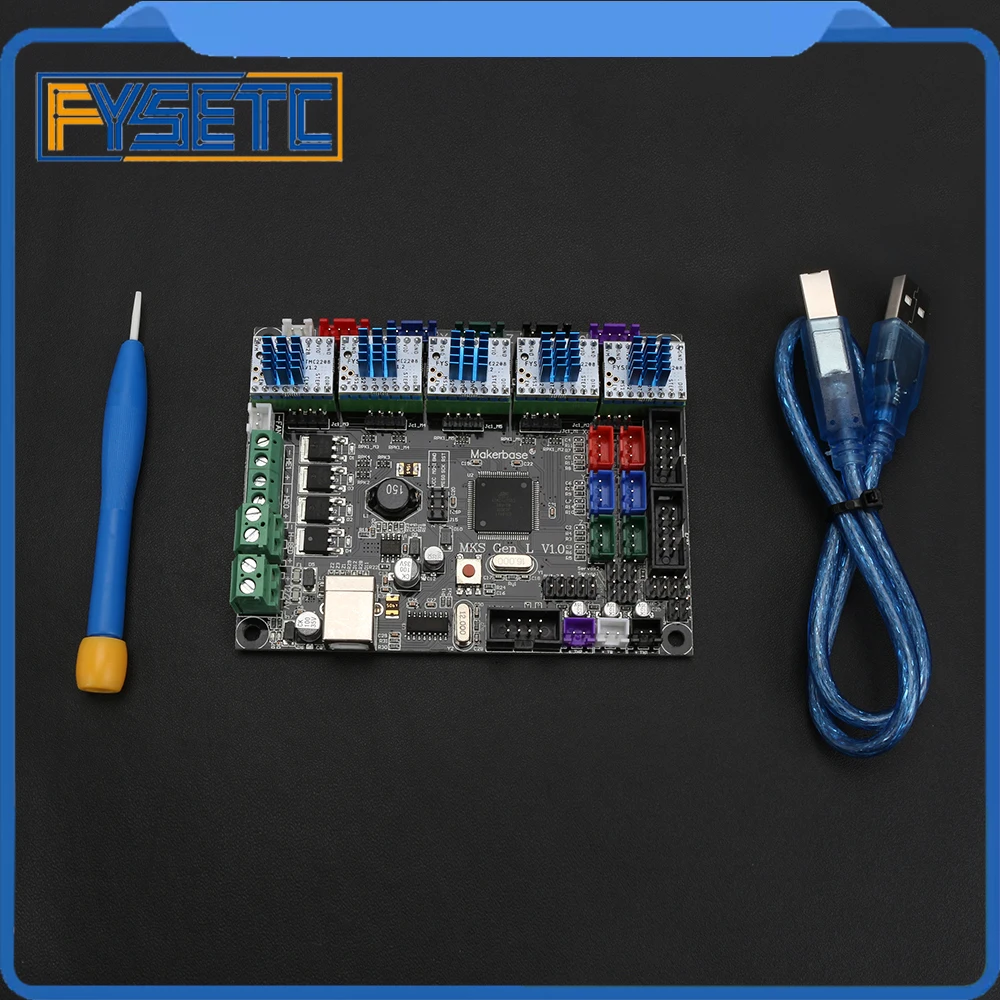 

Gen V1.4 4 layers PCB 3D printer kit with Gen V1.4 board +5pcs TMC2130/TMC2208 Stepstick Drivers With Heatsink