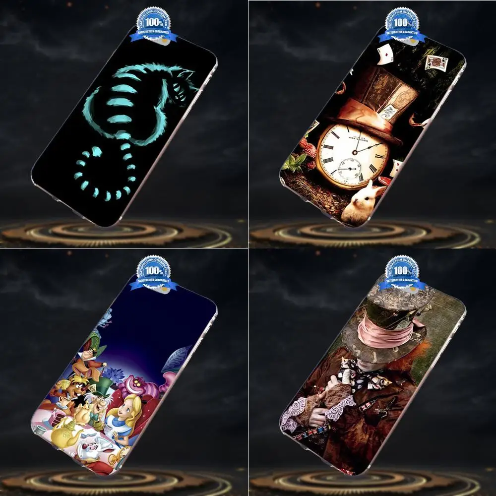 Мягкий телефон Bixedx Алиса в Wonderland Mad Hatter для Huawei G7 G8 Honor 5A 5C 5X 6 6X 7 8 V8 Mate 9 P7 P8 P9 P10 Lite Plus |