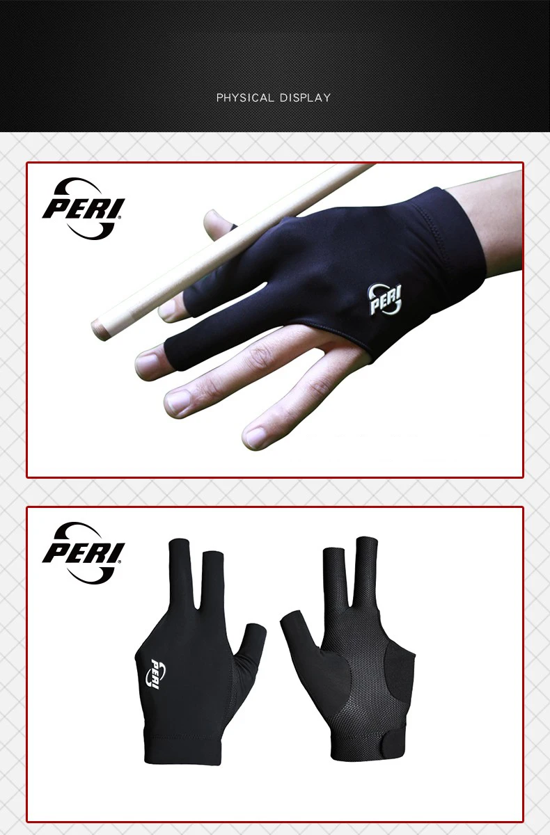 Оригинальные перчатки для бильярдного пула, удобные рукавицы с тремя пальцами для левшей, Нескользящие профессиональные перчатки, аксессуары