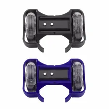 Синяя/черная мигающая обувь для роликов, скейтборда, маленькие ролики на пятку, флэш-ролики, спортивная обувь для роликов для детей, Новинка