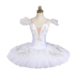 White Swan Professional Ballet Tutu Costume Swan Lake Performance Costume Sleeping Beauty Classical Ballet Tutu For Girls White Swan Professional Ballet Tutu Costume Swan Lake Performance Costume Sleeping Beauty Classical Ballet Tutu For Girls
