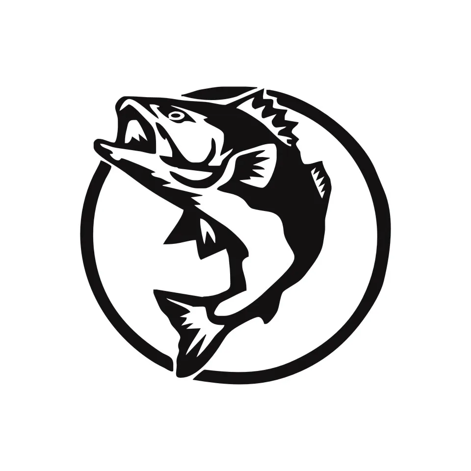 Cunymagos Fishing Hunting Sports Fish Animal Car Sticker Window Decoration Vinyl Decal Motorcycle Sticker Car Styling 13 (3)