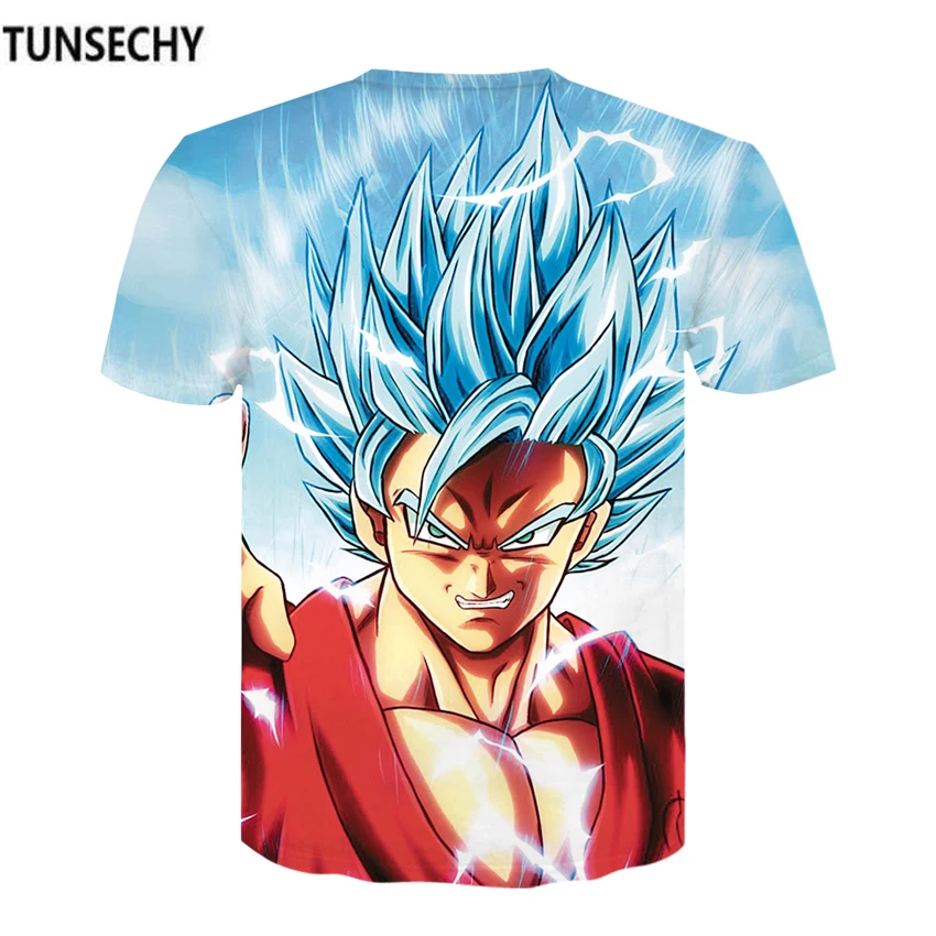 TUNSECHY/Новинка Футболка sun wukong vegeta футболка с коротким рукавом опт и
