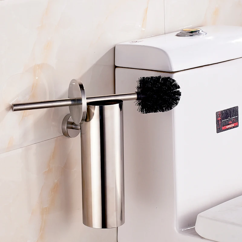Online ROVATE Wc bürstenhalter 304 Edelstahl Badezimmer Zubehör WC Pinsel Für Die Wc