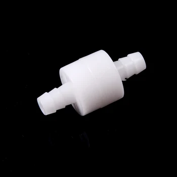 

1PCS 8mm Plastic One Way Inline Check Valve Fuel Gas Liquid Water White Color Low Price One Way Check Valve