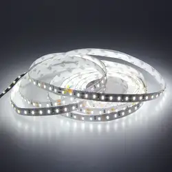 Супер яркий DC12V 5 м 3014 SMD 120LED/m 600 светодиодов-Водонепроницаемый flexibleing Светодиодные ленты света холодный белый цвет