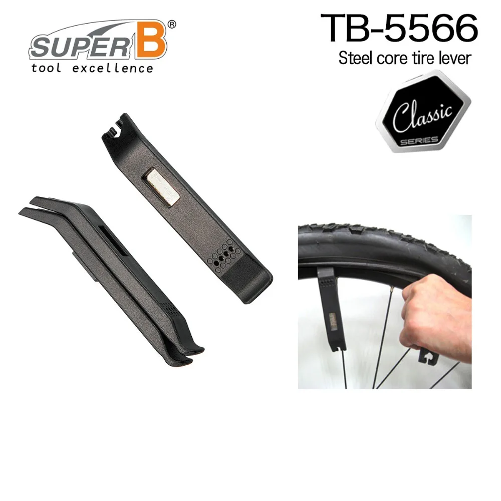Super-B-TB-5566-Steel-Core-Bike-Tire-Lever-Sets-Bicycle-tyre-levers-kit-High-Strength