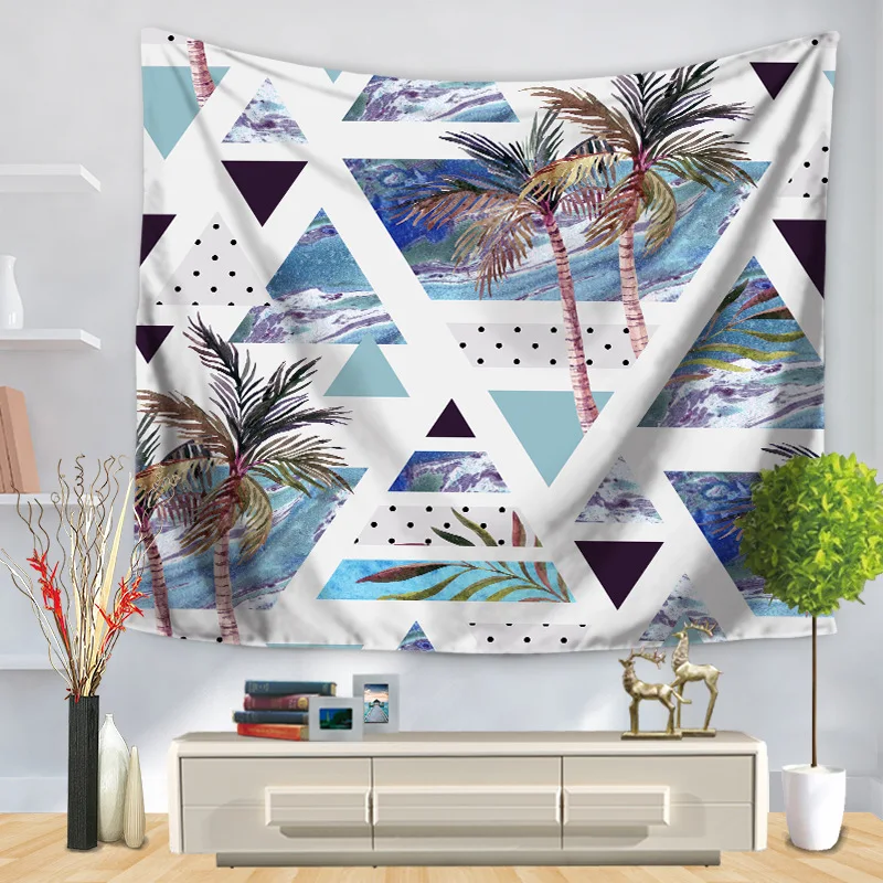 

Summer Nature Tapestry Cute Dolphin Mandala Wall Hanging Decorative Wall Tapestries Cloth Bedspreads Beach Blanket
