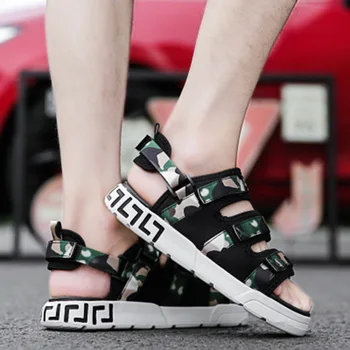 

2018 Breathable Summer Men Flip Flops Lightweight Massage Beach Sandals Non-slide Male Slippers Zapatos Hombre Casual Shoes 110