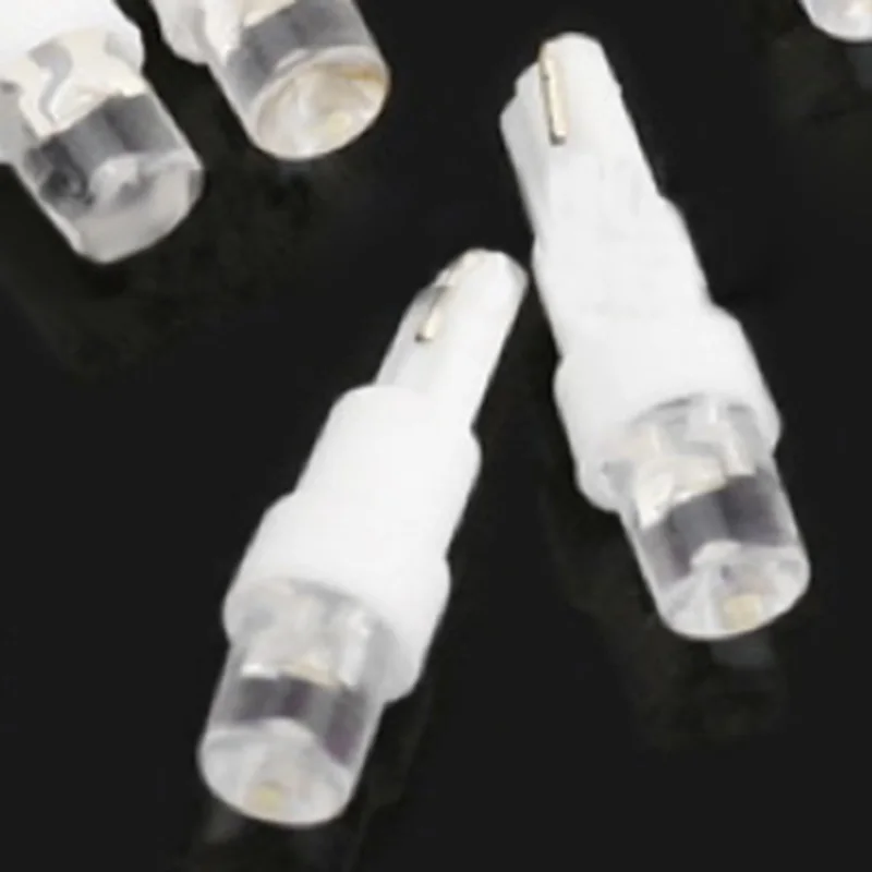JX-LCLYL 10pcs 12V T5 37 74 70 LED Car Dash Board Light Dashboard Lamp Bulb White