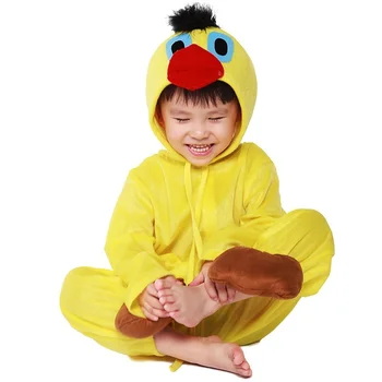 

Hot Unisex Kids Child Toddlers Duck Pajamas Halloween Kigurumi Fancy Dress Costume Animal Onesie Sleepwear Suit