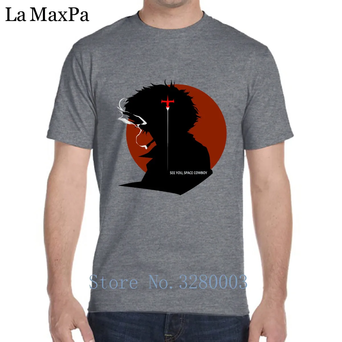 

Character Building Men's T Shirt Cowboy Bebop See You Space Cowboy Men's T-Shirt Summer Mens Tee Shirt Pictures O Neck